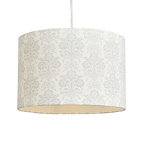Damask Easy to Fit Shade - Grey