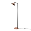 Danica 1 Light Industrial Style Floor Lamp - Antique Copper