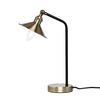 Danica 1 Light Industrial Style Table Lamp - Antique Brass