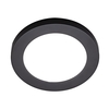 Darly 12 Watt LED Flush Ceiling or Wall Light - Satin Black