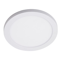 Darly 18 Watt LED Flush Ceiling or Wall Light - White