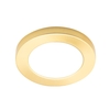 Darly 6 Watt LED Flush Ceiling or Wall Light - Satin Brass