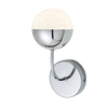 Della 1 Light Bathroom LED Wall Light - Chrome