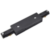 Double Live End for Single Circuit Mains Track in Black