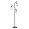 Drax Caged Floor Lamp - Bronze