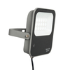 Dwight Outdoor Solar 100 Watt LED Flood Light - Grey