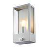 Edgworth Outdoor 1 Light Wall Light with PIR Sensor - Silver
