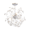 Elara 4 Light Crystal Effect Flush Ceiling Light - Chrome