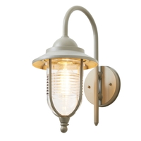 Ellen Outdoor Fishermans Style Wall Light - Dove Grey