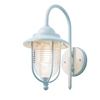 Ellen Outdoor Fishermans Style Wall Light - Pale Blue