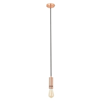 Emmett Large Cable Kit Ceiling Pendant - Brushed Copper
