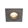 Evra Square Adjustable Recessed Downlighter - Matte Black