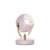 Eyeball Table Lamp - Pink and Satin Brass