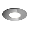 Fixed LED Fire Rated IP65 Recessed Downlight - Black Chrome