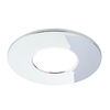 Fixed LED Fire Rated IP65 Recessed Downlight - Chrome