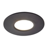 Fixed LED Fire Rated IP65 Recessed Downlight - Satin Black