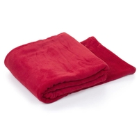 Fleece Throw - Red