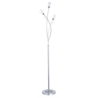 Floor Light Alex 3 Light Satin Chrome