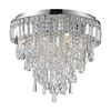 Flush Ceiling Light LED - Marquis by Waterford 6 Light Bresna Bathroom Chrome