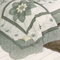 Folky Puffball Double Throw - Green