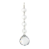 Galaxy Ceiling Spare Crystal 60cm Gold Large Drop with four beads