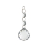 Galaxy Ceiling Spare Crystal 60cm Gold Large Drop with two beads