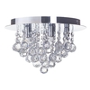 Galaxy Flush K9 Crystal Ceiling Light - Chrome