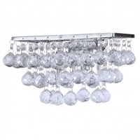 Galaxy K9 Crystal Wall Light - Chrome