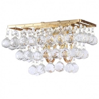 Galaxy K9 Crystal Wall Light - Gold