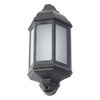 Geneva Outdoor LED Wall Lantern - Black