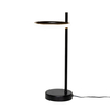 Geo LED Ring Table Lamp - Black