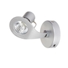 Gino 1 Light Spotlight Wall Light - Aluminium