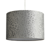 Giraffe Flock Print Easy to Fit Shade - Grey