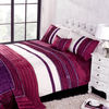 Glamour Double Duvet Set - Plum