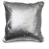 Glitz Sequin Cushion - Silver