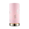 Glow Butterfly Cylinder Table Lamp - Pink