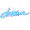 Glow Dream Neon Wall Light - Blue