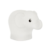 Glow Elephant Night Table Lamp - White