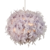 Glow Feather Easy to Fit Shade - Grey