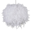 Glow Feather Easy to Fit Shade - White