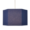 Glow Hexagon Easy to Fit Shade - Blue