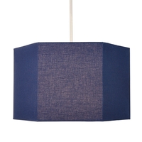 Glow Hexagon Easy to Fit Shade - Blue