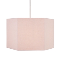 Glow Hexagon Easy to Fit Shade - Pink