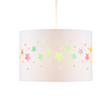 Glow Iridescent Stars Easy to Fit Shade - White