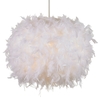 Glow Large Feather Easy to Fit Shade - White