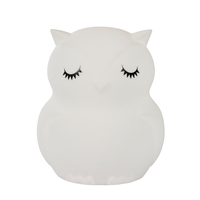 Glow Owl Adhesive Wall Night Light - Colour Changing