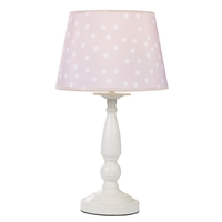 Glow Polka Dot Table Lamp - Pink