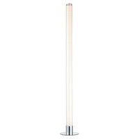 Glow Shimmer Cylinder Colour Changing LED Floor Lamp - Chrome