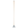 Glow Shimmer Cylinder Colour Changing LED Floor Lamp - Chrome