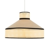 Grace Rattan Easy to Fit Conical Lamp Shade - Natural